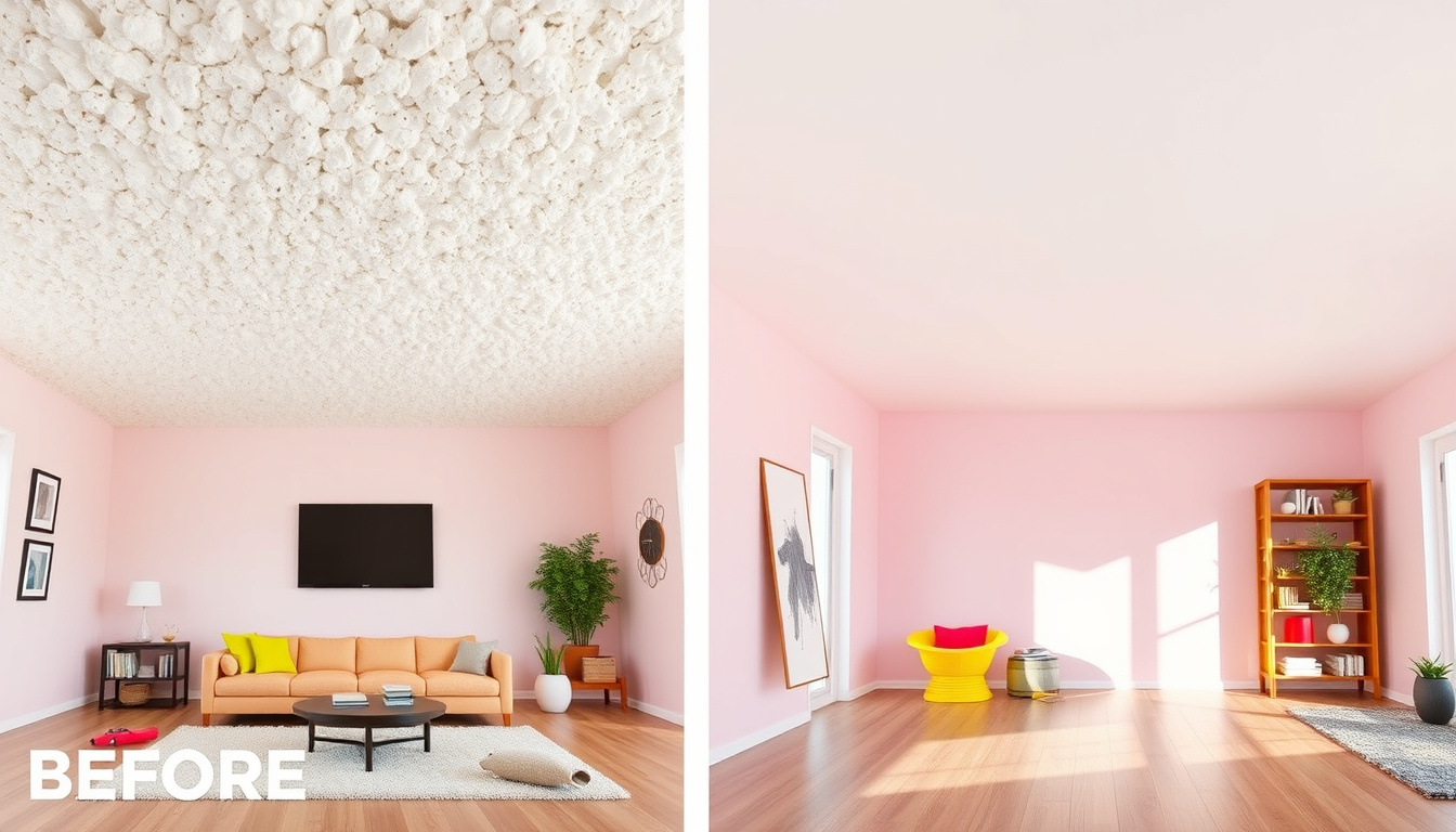 Say Goodbye to Popcorn Ceilings: Your Ultimate Guide to a Smooth and Stylish Finish